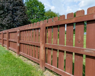 Wooden Fence Installation